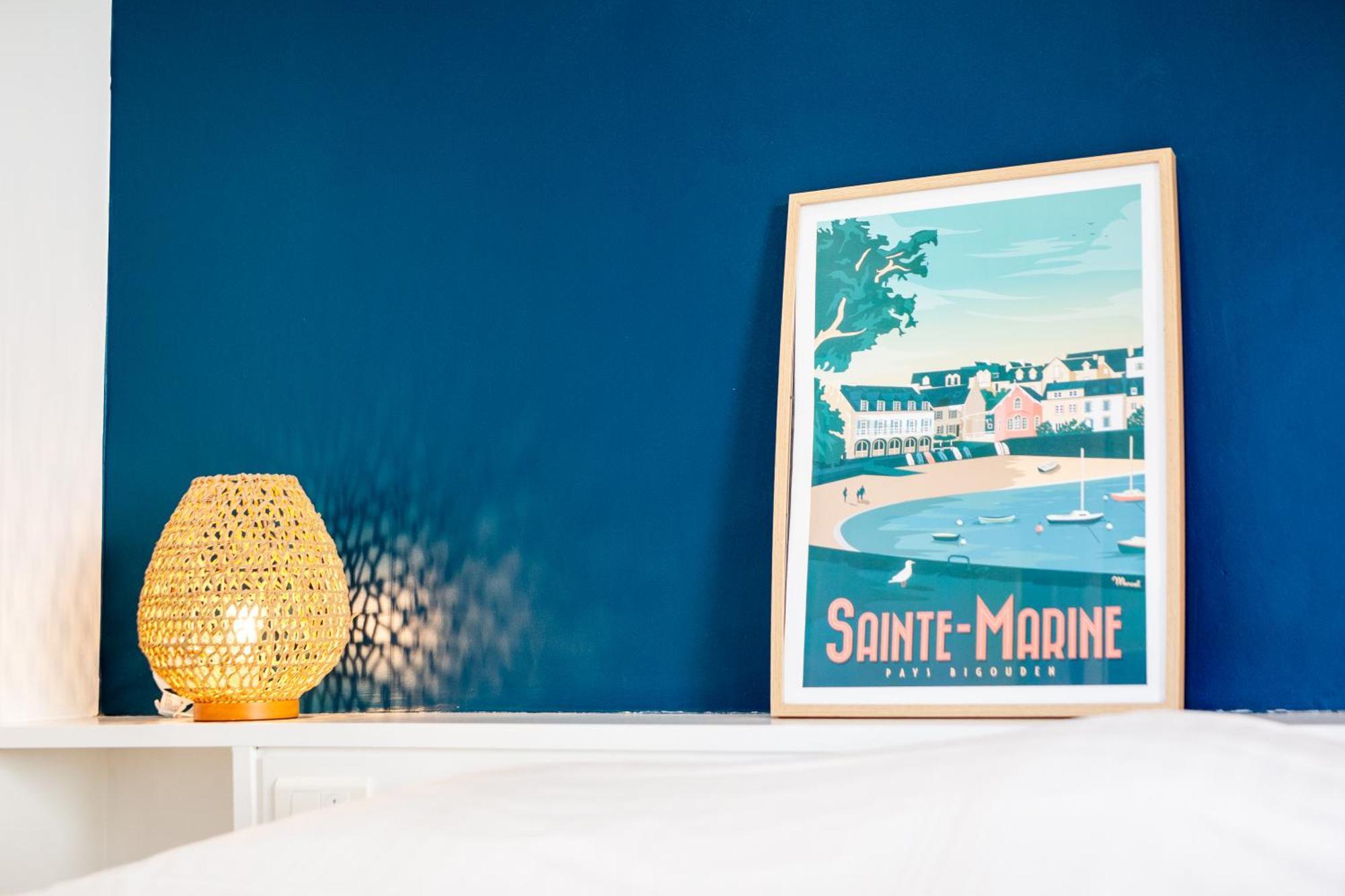 Appartement Sainte Marine Vue Mer Combrit Bagian luar foto