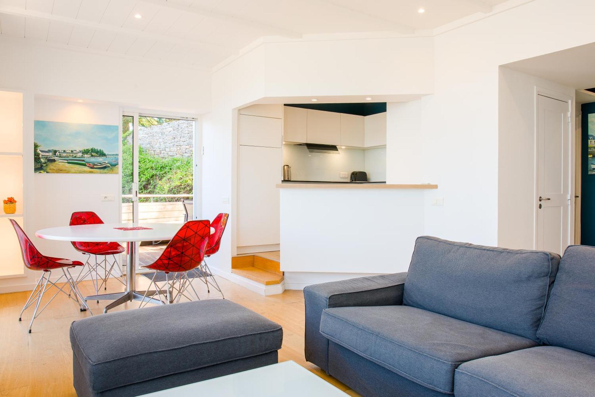 Appartement Sainte Marine Vue Mer Combrit Bagian luar foto