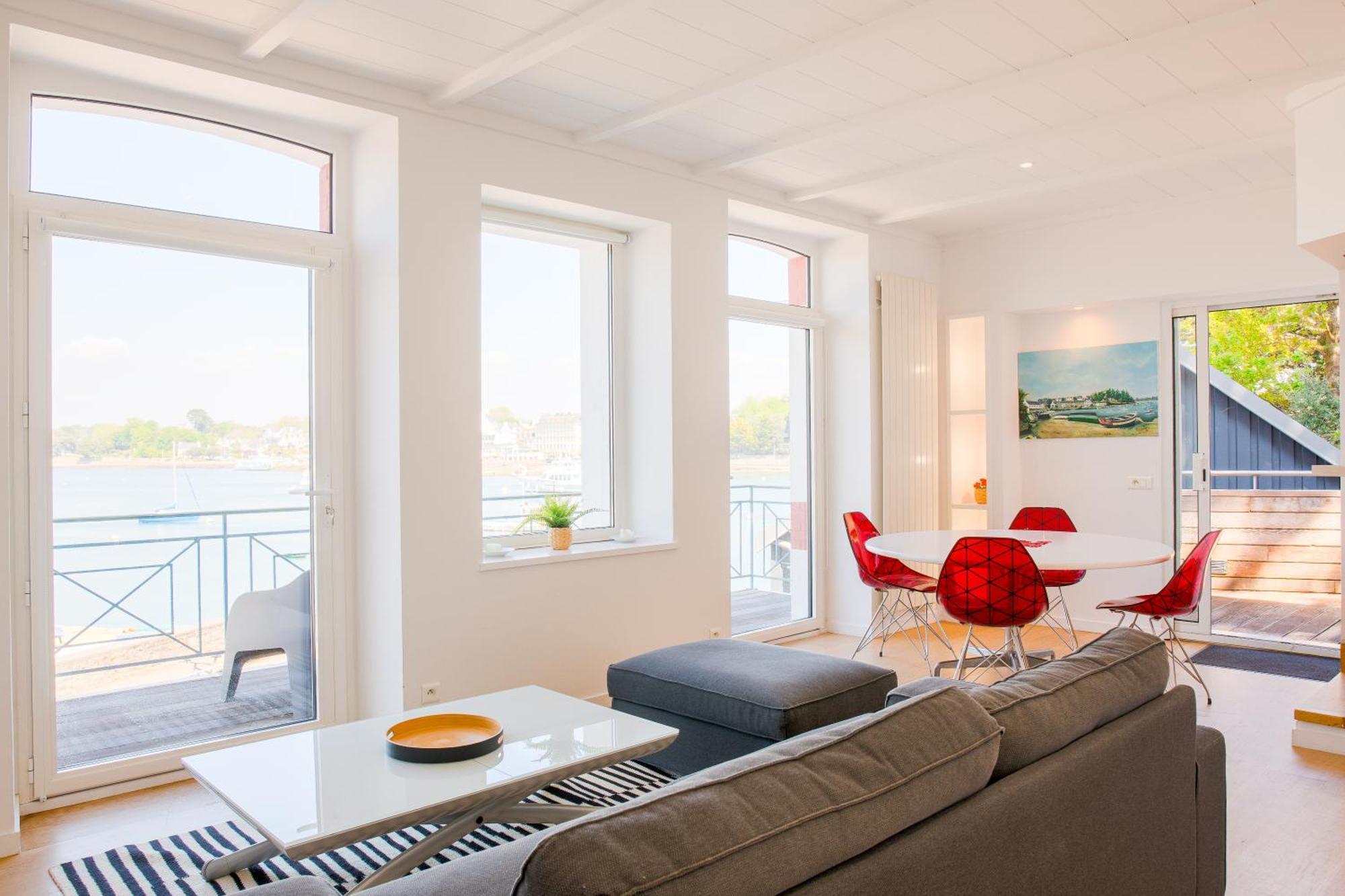 Appartement Sainte Marine Vue Mer Combrit Bagian luar foto